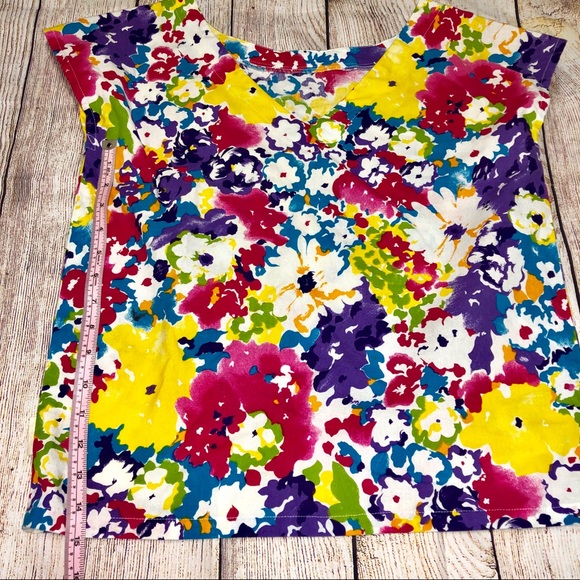 Warner Brothers Flower Shirt and Skirt Set - Picture 3 of 8